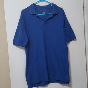 Men's Blue Work Polo | Saddlebred | Size Medium